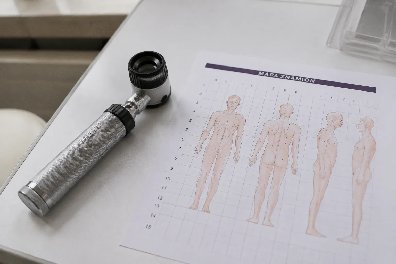 Dermatoskopia czy mapa znamion: dobór badania do skóry