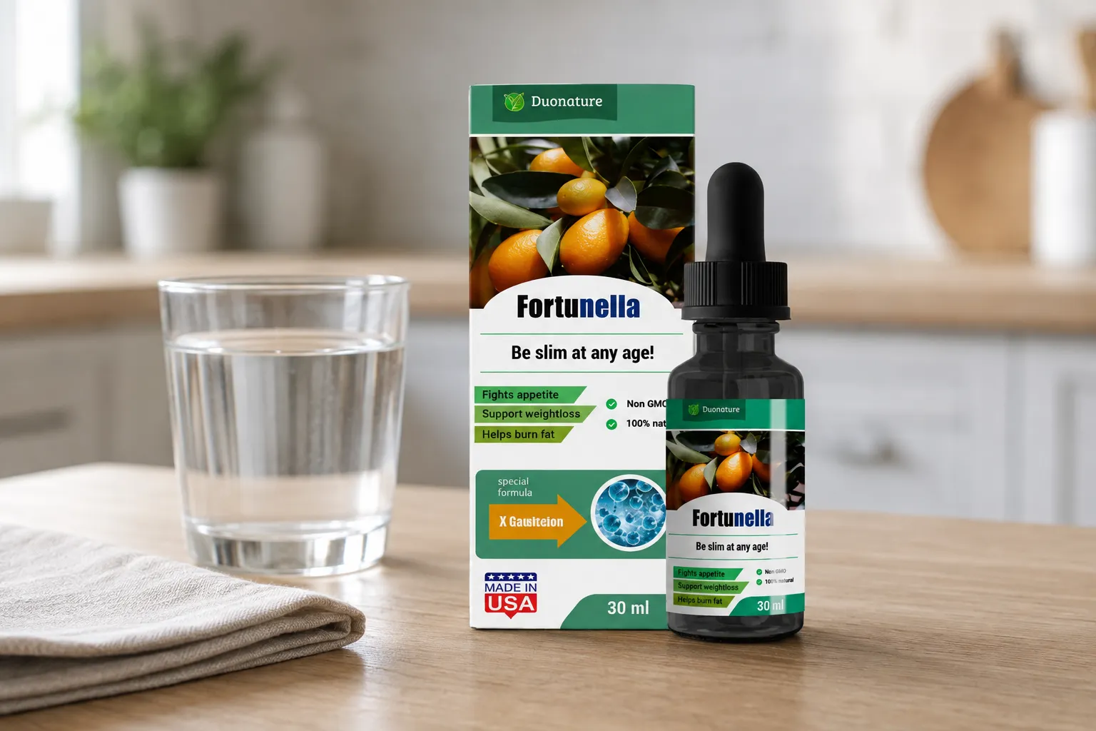 Fortunella — opakowanie na co dzień