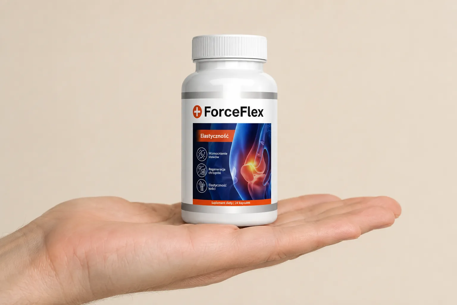 ForceFlex — opakowanie w dłoni