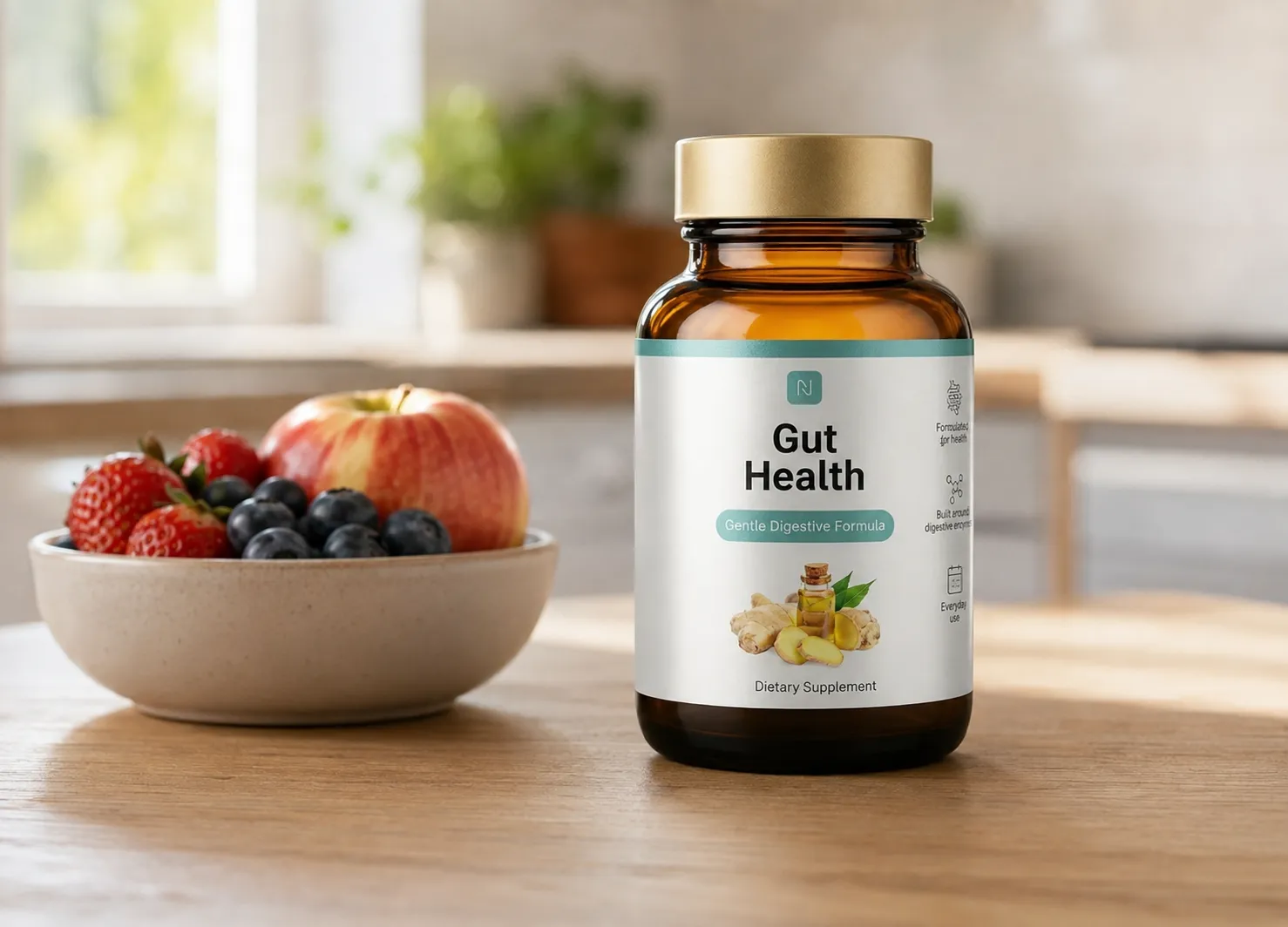 Gut health — opakowanie na co dzień