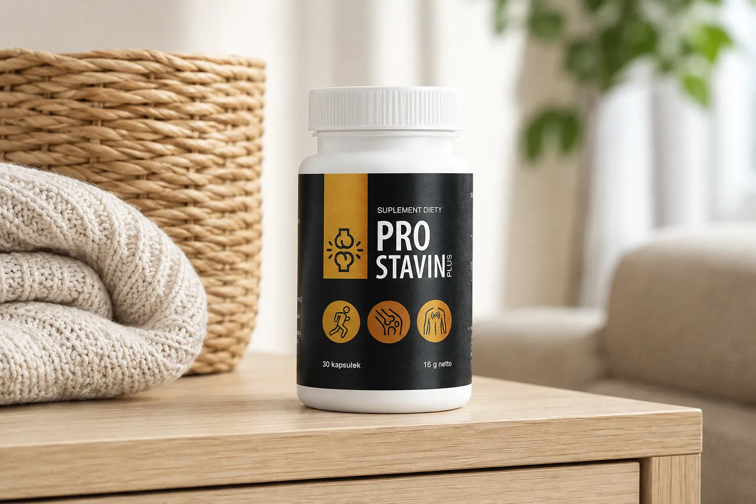 Prostavin Plus — opakowanie na co dzień