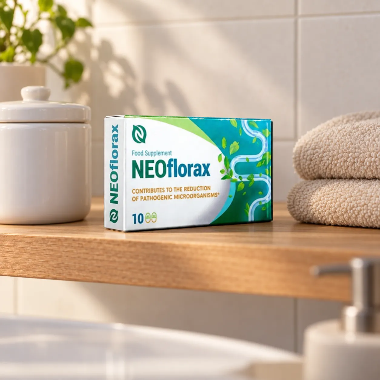 Neoflorax — opakowanie na co dzień