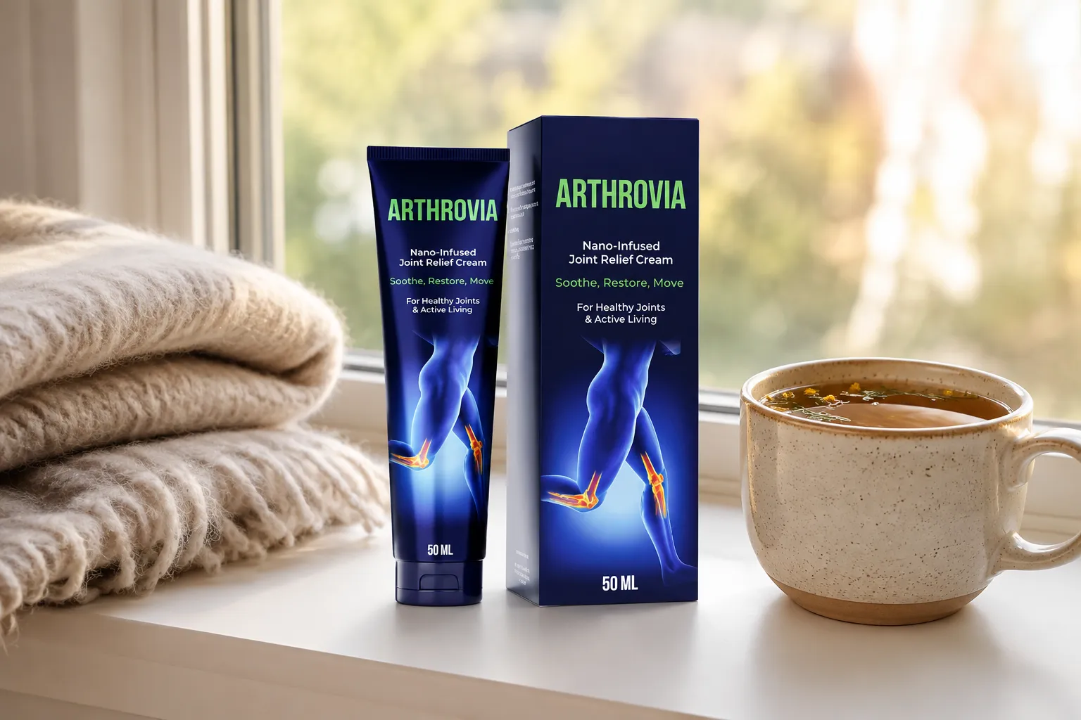 Arthrovia — opakowanie na co dzień