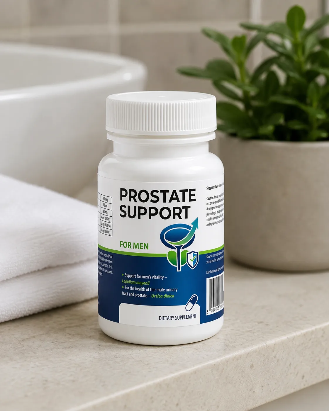 Prostate Support — opakowanie na co dzień